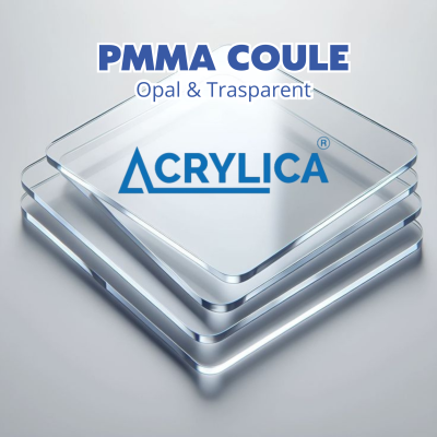 PMMA coulé et extrudé