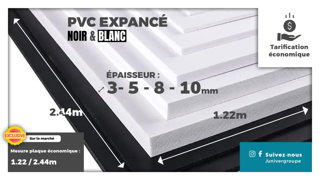 Slider nouveautés V2 Source plaque PMMA éxtrudé